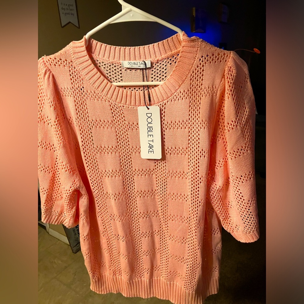 Dressy 3/4 sleeve sweater